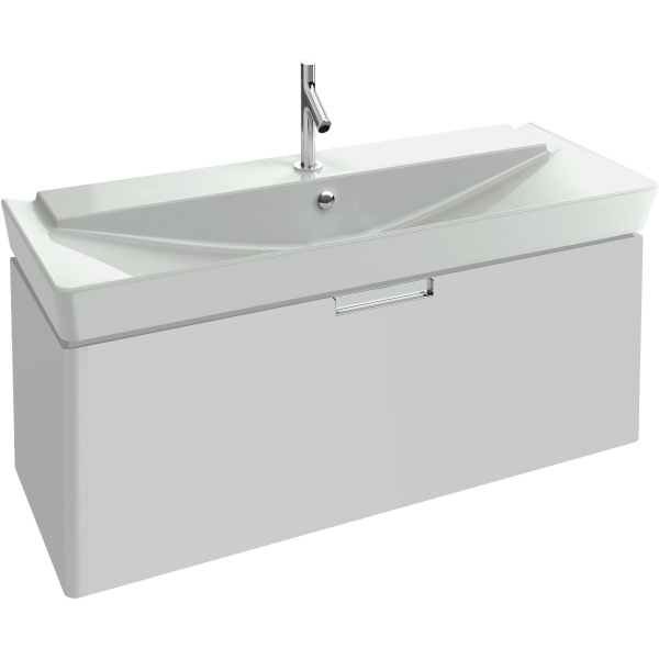 Раковина Jacob Delafon Reve 120 см подвесная E4800-00 (детальная фотография), подвесные, на полупьедестал, на пьедестал, пристенные