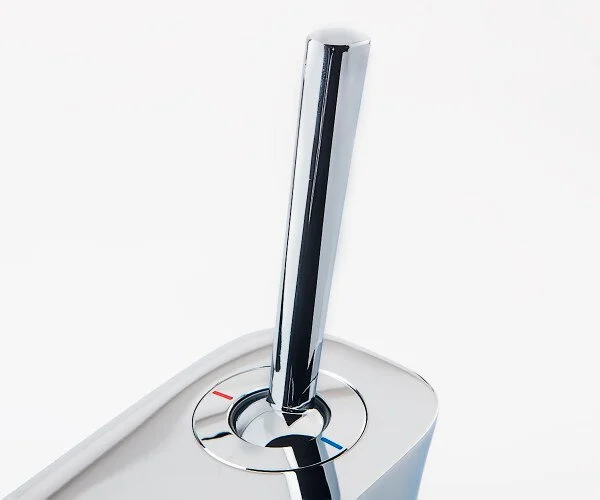 Смеситель для раковины Hansgrohe PuraVida 15072 (детальная фотография), современные, hi-tech