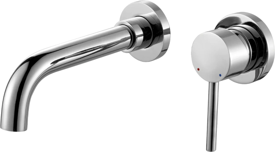 Смеситель для раковины BERGES Ventas 07601 с внутренней частью (детальная фотография)