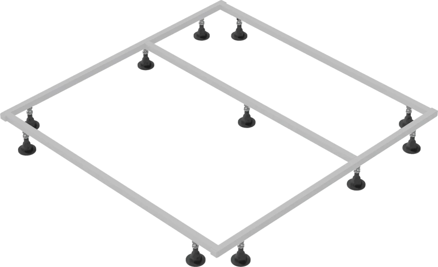 Каркас для поддона Jacob Delafon Tolbiac 90x90 см серый E6D341RU-NF (детальная фотография)