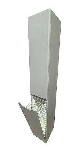 Шкаф-пенал Style Line Бергамо 30 см левый, серый - фото 9