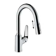 Смеситель для кухни Hansgrohe Focus M42 71801 с вытяжным душем