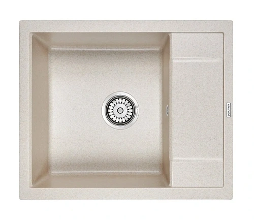 Мойка для кухни Paulmark Optimum 60 см бежевая - фото 4