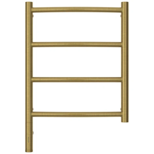 Полотенцесушитель электрический Сунержа Галант 3.0 40x50 см правый состаренная латунь 051-5801-5040 (детальная фотография), хром