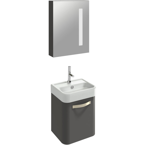 Раковина Jacob Delafon Replay 45 см белая E4493-00 (детальная фотография), современные, hi-tech