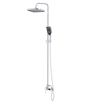 Душевая стойка BelBagno Due хром