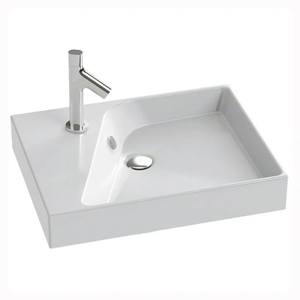 Раковина Jacob Delafon Rythmik 60 см белая XR112K-Z-00 (детальная фотография)