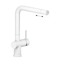 Смеситель для кухни Nobili Live белый матовый