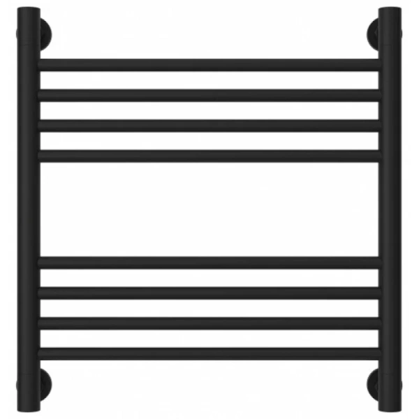 Полотенцесушитель водяной Сунержа Богема+ 50х50 см черный матовый 31-0220-5050 (детальная фотография), черный