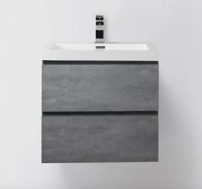 Тумба под раковину подвесная BelBagno Luce 60 см stucco cemento LUCE-600-2C-SO-SCM (детальная фотография)