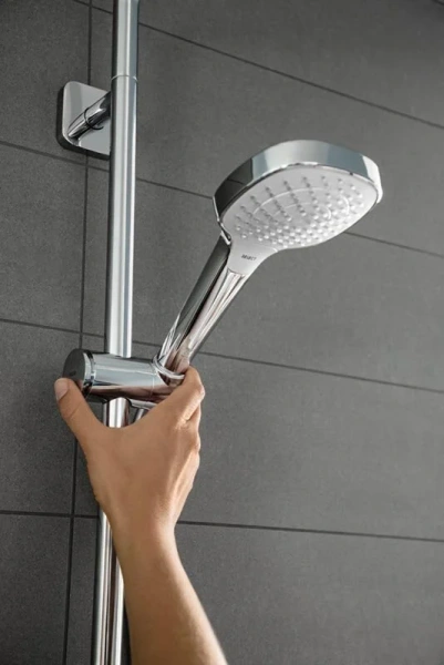 Душевой гарнитур Hansgrohe Croma Select E белый/хром 26580400 (детальная фотография), современные, hi-tech index_1