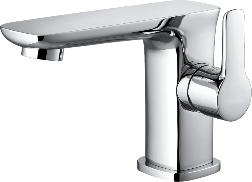 Смеситель для раковины Cezares Tesoro без донного клапана TESORO-F-LS-01-W0 (детальная фотография)