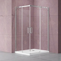 Душевой уголок Vincea Dice 90х90 см профиль хром