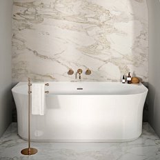 Ванна акриловая Ravak Ypsilon 180x90 см перелив хром