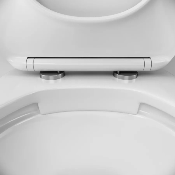 Унитаз с инсталляцией Am.Pm Sense с сидением и кнопкой IS47001.741700 (детальная фотография), с инсталляцией index_1