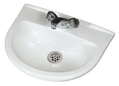 Раковина Santeri Родничок 45 см мини 1.3131.0.S00.10B.0 (детальная фотография), подвесные, пристенные