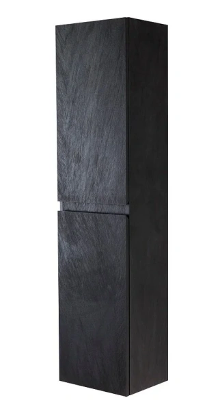 Шкаф-пенал подвесной Cezares Molveno Nero MOLVENO-1600-2A-SC-NR (детальная фотография), 40 см