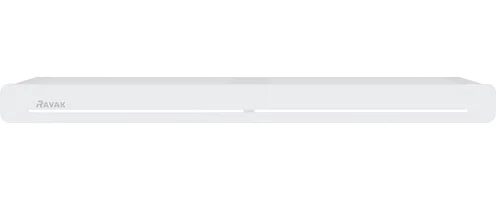 Полочка для ванной Ravak Slim X07P прямая (детальная фотография), белые, черные, комбинированные, другие