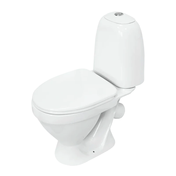 Унитаз компакт Sanita Виктория белый WC.CC/Victoria/1-P/WHT.G/S1 (детальная фотография)