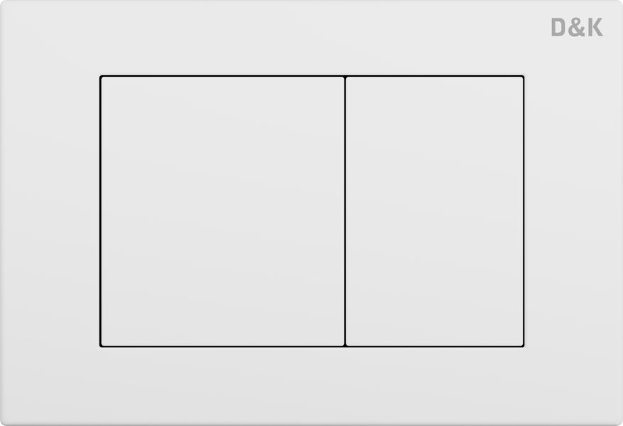 Инсталляция для унитаза D&K с белой клавишей DI8640116 (детальная фотография), по запросу