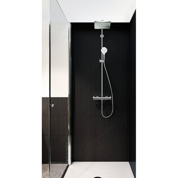 Душевая стойка Hansgrohe Crometta E хром 27298000 (детальная фотография), с термостатом