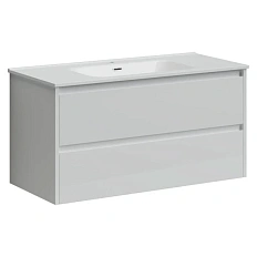 Тумба с раковиной подвесная Sancos Libra LB100W 100 см МДФ