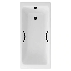 Ванна чугунная Delice Parallel 170x80 см белая