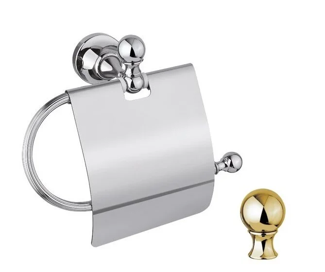 Бумагодержатель Cezares Olimp хром OLIMP-TRH-01-M (детальная фотография), настенные