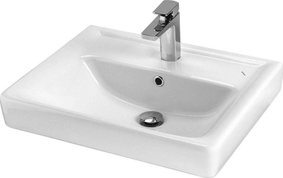 Раковина мебельная Акватон Тигода 60 см белая 1WH302082 (детальная фотография)