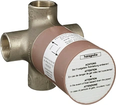 Скрытая часть переключателя Hansgrohe Quattro