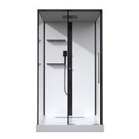 Душевая кабина Black&White Galaxy G8037 110x80 см с гидромассажем