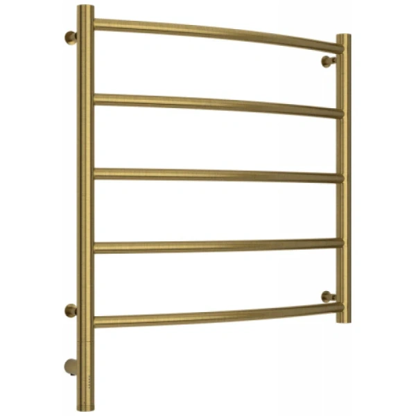 Полотенцесушитель электрический Сунержа Галант 3.0 60х60 см правый, состаренная латунь 051-5801-6060 (детальная фотография)