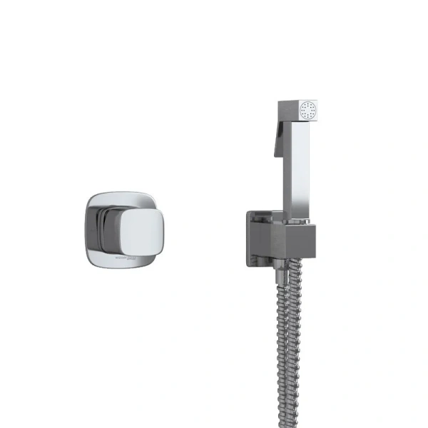 Гигиенический душ со смесителем WasserKRAFT хром A08657 (детальная фотография)