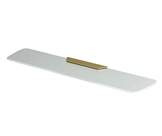 Полочка для ванной WasserKRAFT Aisch матовое золото