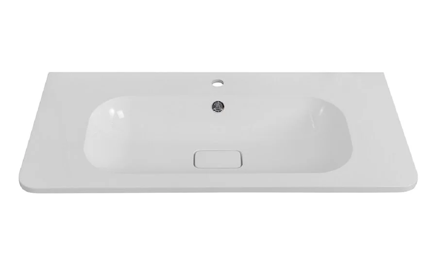 Раковина мебельная Cezares 100 см искусственный мрамор CZR-1000/480-LV-MR-NV (детальная фотография), нет в наличии index_1