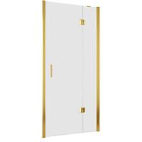 Душевая дверь профиль золотой стекло сатин Vegas-glass