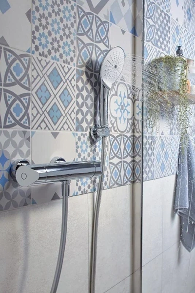 Смеситель для душа Jacob Delafon Villette хром, термостатический E23720-CP (детальная фотография), для душа