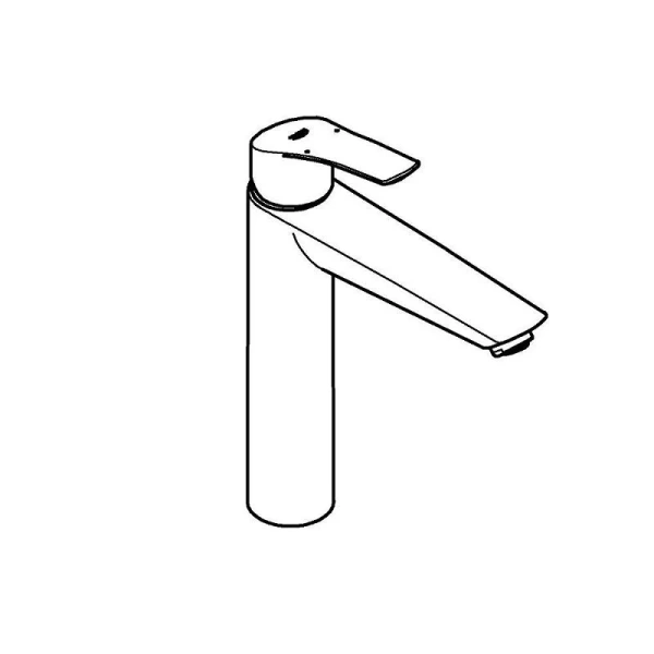 Смеситель для раковины Grohe Eurosmart 23971003 (детальная фотография), хром