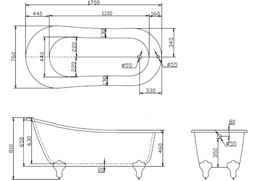 Схема (детальная фотография), овальные