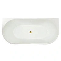 Ванна акриловая Royal Bath Nero RB611900GD, 150 x 75 см, цвет белый