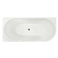 Ванна акриловая Royal Bath Nero RB710301L-CH/RB710301R-CH, 170 x 78 см, левая/правая, цвет белый