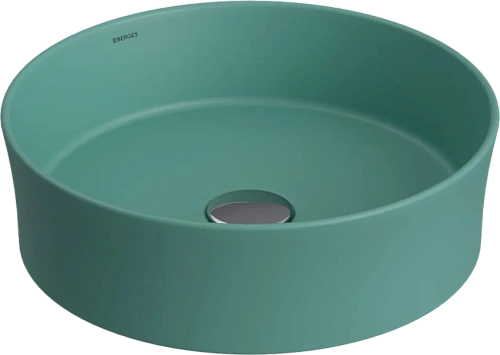 Раковина BERGES Ego 38 см матовый темно-зеленый - фото 3