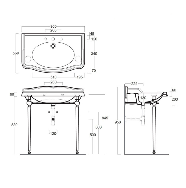 Схема (детальная фотография), прямоугольной формы