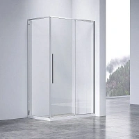 Душевой уголок Vincea Slim-N 140х80 см профиль хром