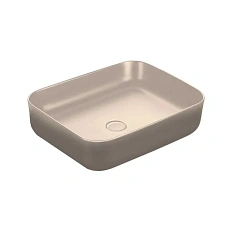 Раковина Vincea 50 см керамическая, капучино матовый