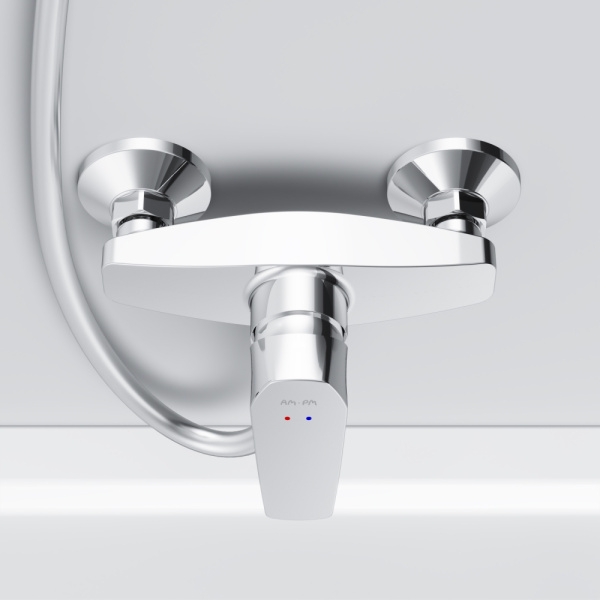 Смеситель для душа Am.Pm Gem хром F90A20000 (детальная фотография), хром