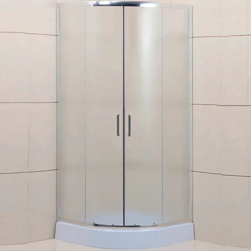 Душевой уголок BelBagno Uno-195 95х95 см стекло рифленое - фото 2