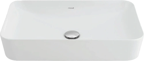 Раковина Creavit Ultra 60 см жемчужно-белая - фото 1