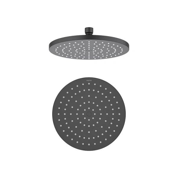 Верхний душ Акватек черный матовый AQ2086MB (детальная фотография)