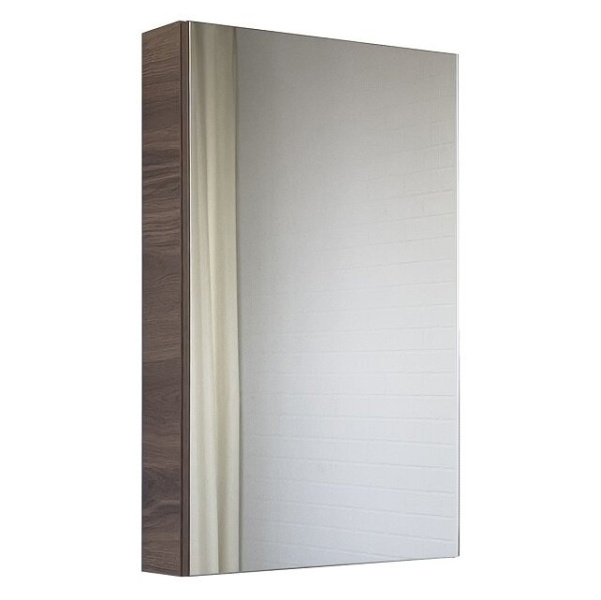 Зеркальный шкаф Comforty Дуэт 50 см дуб натуральный 00-00009923CF (детальная фотография)